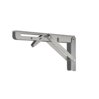 Étagère pliable robuste, support mural en acier inoxydable à 90 degrés, support de Table pliable