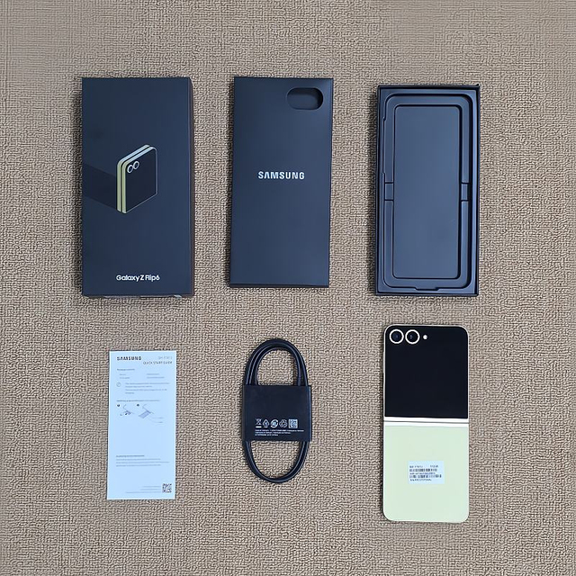Second Hand Z Flip 6 Mobile Phones Used A+ Grade:Free of Surface Scratches Z Flip 6 Original Unlocked Wholesale Price