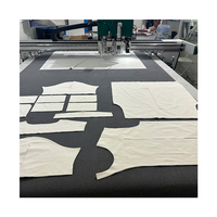 Machine de découpe laser pour tissu écologique, caméra CCD, découpeuse numérique à plat vibrante avec chargeur automatique pour textiles imprimés
