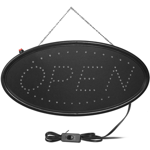 Customized LED <b>Sign</b> Board for Indoor Advertising Wall-Mounted 48x25CM - Product Image 5