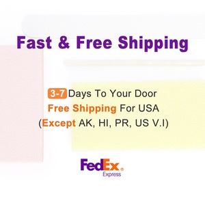 US Free Shipping 3 Way <b>Orange</b> Nail Buffer Block 80/80/100 Grit for Manicure - Product Image 4