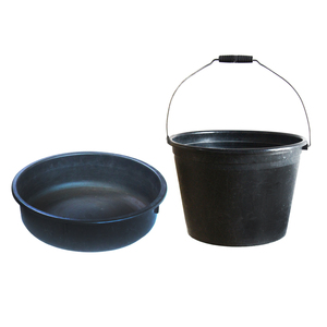 China Wholesale Black Color Large Storage 25L Carp Fishing <strong>Baits</strong> Plastic <strong>Bucket</strong> with Tray Carp <strong>Baits</strong> <strong>Bucket</strong> - Product Image 2