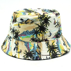 Custom Logo Skull & Cartoon <b>Leaf</b> 3D Embroidery Customized Colors Cotton Twill Bucket Hat for Four Seasons Outdoor Use - Product Image 4