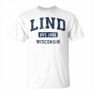 เสื้อยืดวินเทจลินด์ วิสคอนซิน แอธเลติก ตั้งแต่ปี 1892 - Product Image 2