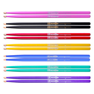 <span class=keywords><strong>Baquetas</strong></span> Profesionales para Jazz de la Marca Hanqi Han, Serie Colorida, para Niños, 5A7A, Juego de <span class=keywords><strong>Baquetas</strong></span> - Product Image 5