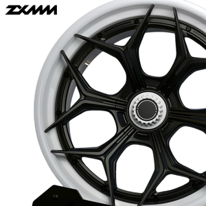 Jantes en alliage forgé chromé poli monobloc 2 pièces en maille personnalisées pour <span class=keywords><strong>BMW</strong></span>, 5x114.3 5x120 5x130 18 19 20 21 22 24 26 pouces - Product Image 2