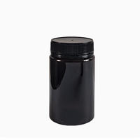 Bouteille de miel de 500 g, bouteille de sucre brun de qualité alimentaire, boîte en plastique brun de 360 ml, boîte en plastique transparente ronde, couvercle antivol en PET