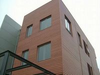 WPC bambou bois plastique Composite platelage planche étanche extérieur terrasse revêtement de sol pour hôtel Application