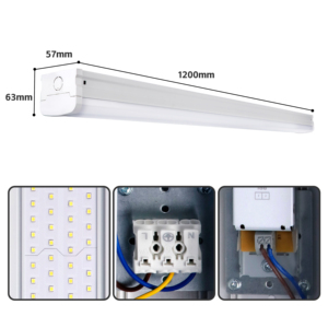Échantillon gratuit lampe à latte pour bureau industriel commercial 2ft 4ft 5ft 8ft 15w 20w 25w <span class=keywords><strong>30w</strong></span> 40w 55w 60w 65w lumière à latte linéaire LED - Product Image 2