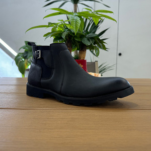 <span class=keywords><strong>Botines</strong></span> <span class=keywords><strong>de</strong></span> PU <span class=keywords><strong>de</strong></span> alta calidad personalizados para hombre Botas Chelsea <span class=keywords><strong>de</strong></span> nuevo estilo <span class=keywords><strong>con</strong></span> característica plana Diseño formal puntiagudo impermeable - Product Image 2