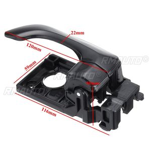 Manija Interior de Puerta Delantera Izquierda/Derecha para KIA Optima 2006 2007 2008 2009 2010, Lado del Conductor, Plateado/Negro # 826102G000K2 - Product Image 5