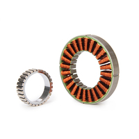Motor Brushless Rotor Internal Tanpa Bingkai Torsi Tinggi CubeMars RI100 KV105 24V/36/48V dengan Sensor Hall untuk Eksoskeleton Robotik
