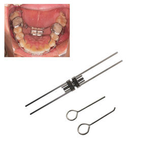 Vis d'expansion orthodontique de marque nationale 8mm 9mm 11mm 13mm, dilatateur palatinal rapide en acier inoxydable à réglage manuel pour adultes - Product Image 1