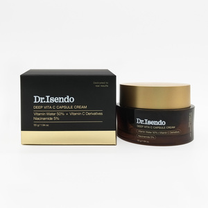 Creme Cosmetiche Coreane OEM per la Cura della Pelle, Crema Esfoliante Viso, Siero Viso in Capsule con Niacinamide e Vitamina C, Crema Idratante 55g - Product Image 5