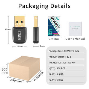 Adaptateur <span class=keywords><strong>Bluetooth</strong></span> V6.0 2026 HG Upgrade, <span class=keywords><strong>dongle</strong></span> sans pilote, compatible Win7/8.1/10/11 - Product Image 6