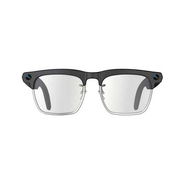 2025 High-tech Ai Translation Display Smart Audio Glasses Switchable Camera And For Wireless Wearable Headset