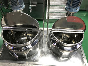 Máquina mezcladora emulsionante homogénea al vacío para loción cosmética, máquina mezcladora para hacer crema corporal para manos, 1-63 R.p.m Rpm - Product Image 2