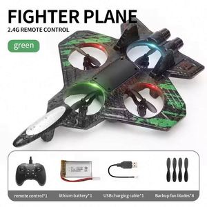 Modèle d'avion pour débutants, avion télécommandé, jouets avec lumière LED, contrôle de vol rotatif à 360 degrés, planeur en mousse, avion RC - Product Image 6