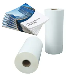 High-Grade Certified Non-Toxic Jumbo Rolls Film For Hot Laminating Free Samples Matte Film For Lamination In Roll Thermal Film