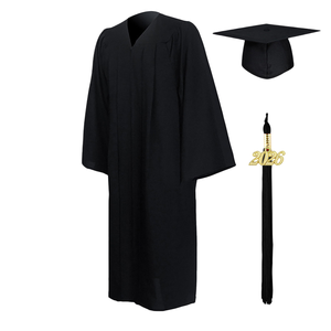 Toga da Laurea - Abbigliamento per Studenti Maschi e Femmine Durante la Stagione di Laurea; Abito per la Laurea Superiore; Toga per Diploma - Product Image 4