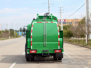 New Foton Diesel Truyền Dẫn Sử Dụng Nhà Bếp Xe Tải Nén Rác Để Bán Đường Phố Rửa Xe Tải Cho Thùng Rác Có Thể Làm Sạch - Product Image 6