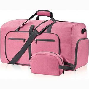 Sac de sport BSCI pour homme et femme avec fermeture éclair, bagage de voyage, sac de sport pliable et extensible avec compartiment à chaussures - Product Image 6