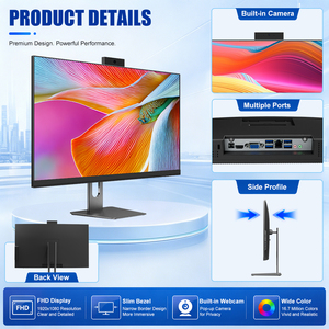 <span class=keywords><strong>Precio</strong></span> de Fábrica, PC de Escritorio Todo en Uno de 23.8" FHD IPS, <span class=keywords><strong>Intel</strong></span> <span class=keywords><strong>Core</strong></span> <span class=keywords><strong>I7</strong></span>-<span class=keywords><strong>10750H</strong></span>, 16GB, 512GB, Win 11 Pro, Computadora AIO para Negocios y Oficina - Product Image 2