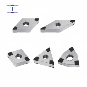 Hochwertiges CBN-Material Kubisches Bornitrid Index ierbare Wende einsätze TNGA WNGA CNGA VNGA DNGA für Stahlguss-OEM-Unterstützung - Product Image 1