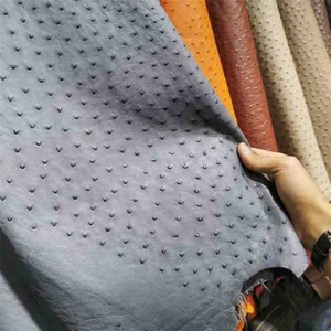 Scarti e ritagli in vera <span class=keywords><strong>pelle</strong></span> di struzzo resti rifiuti zero orig - Product Image 4