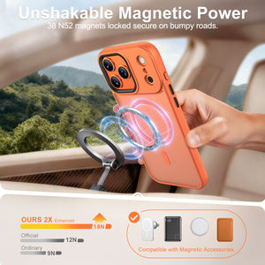 Funda Transparente Magnética Inalámbrica para Teléfono Iphone 17 Pro Max, Cubierta Translúcida con Sensación de Piel, Accesorios de Alta Calidad para 16 15 - Product Image 6