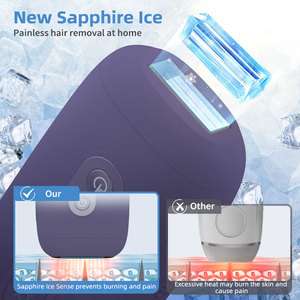 Depiladora Láser 3 en 1 <span class=keywords><strong>Indolora</strong></span>, Depilación Permanente de Cuerpo Completo con Enfriamiento, Depiladora Láser IPL para el Hogar, Depiladora para Mujeres - Product Image 3