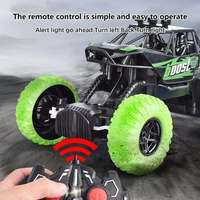 Voiture RC électrique avec roues en caoutchouc, rechargeable, 27 MHz, 4 canaux, télécommande, véhicule tout-terrain, jouet d'escalade, voiture radiocommandée