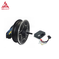 QS moteur Offre Spéciale moto électrique nouveau QS268 9000W 12*3.0 pouces V5 72V 130kph BLDC moyeu moteur ND72890 contrôleur Kits