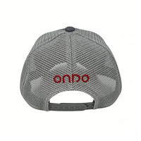 Casquette de camionneur WECONDO de haute qualité, vintage, sportive, avec logo personnalisé, broderie 3D, tissu sergé, respirante, en coton gris, unisexe, adulte