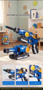 Juguete Deformable, Pistola de Balas Blandas, Pistola Manual, Juguete de Tanque Lanzador para Niños Mayores de 6 Años - Product Image 5