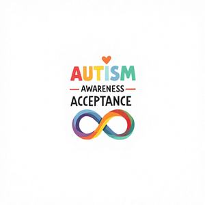 T-shirt à manches courtes et col rond pour femme, style Y2K, coupe ajustée, tricoté en spandex et polyester imprimé, pour toutes les saisons, collection Conscience et Acceptation de l'Autisme - Product Image 1