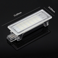2 pièces/ensemble, lampe de courtoisie LED, lampe de porte, lampe de signalisation pour BMW E81 E82 E87 E88 F20 F30 E90 E91 E92 E93 E65 E66 E67 E68