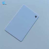 Carte PVC NFC personnalisée 13,56 MHz NTAG213, carte intelligente RFID pour contrôle d'accès, système de clé d'hôtel, système de carte de membre
