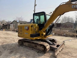 High Quality Used 5 Ton Caterpillar CAT Crawler Excavator 305.5E2 Mini Excavator <b>Towable</b> Backhoe in Good Condition - Product Image 2