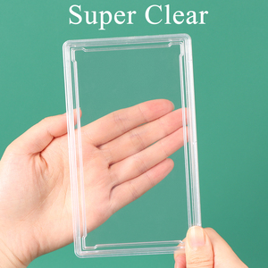 SUNSHING Ultrasonic Empty <b>Plastic</b> Booster Pack Slab Clear TCG Trading Card Pack Case for Pokemon Grading Slab Bag Holder - Product Image 3