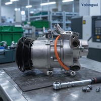 Compresseur de climatisation automatique 5SER09C OE 88310-52550 12V R134a avec embrayage pour Toyota Yaris Vente en gros