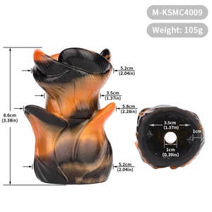 ที่ปิดปากรูปดอกไม้ดีไซน์พิเศษ FUNSM พร้อมกระดิ่งและสายหนัง สำหรับเกม BDSM ของเล่นเซ็กส์เพื่อความสุข - Product Image 2