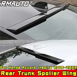 Aileron de toit noir brillant style lame pour Honda Accord Inspire 2019-2022, kit carrosserie, accessoires auto - Product Image 3