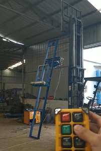 Tepsi ile en iyi fiyat elektrikli asansör platformu kargo asansör elektrikli merdiven asansör - Product Image 3