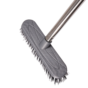 Escoba <span class=keywords><strong>de</strong></span> Limpieza Duradera con Cerdas <span class=keywords><strong>de</strong></span> PP y Goma, Palo Reforzado <span class=keywords><strong>de</strong></span> Acero Inoxidable, Desmontable, 115 cm, Herramienta <span class=keywords><strong>para</strong></span> Barrer - Product Image 4
