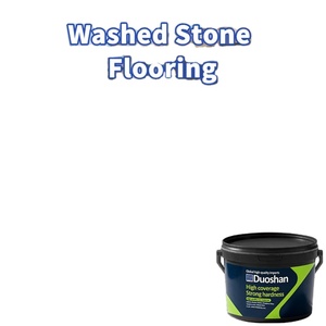 Modern Decorative Pure White Pebble Wash Stone Floor High Hardness Resin Bound Gravel Paving <b>Brush</b> Liquid Coating Pool <b>Deck</b> - Product Image 1