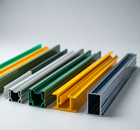 Profilé de fenêtre coulissante en PVC/UPVC sur mesure OEM, extrusion écologique, durable, design moderne, pour cuisine, supermarché, hôpital
