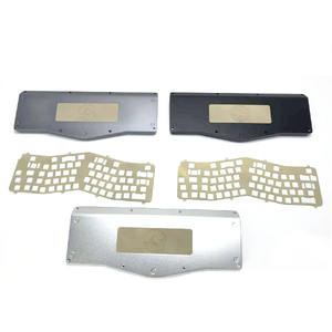 Teclas de Resina Plástica CNC, Contenedor de PC Esmerilado, Estuche de Exhibición <span class=keywords><strong>Archetype</strong></span>, Bandeja Artesanal de Mecanizado CNC, Teclado Keytray - Product Image 6