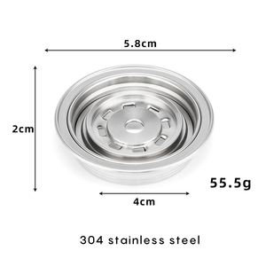 Adaptateur de rechange Shavcooo réutilisable en acier inoxydable 304 de qualité alimentaire pour machine à café <span class=keywords><strong>Vertuo</strong></span> - Product Image 5