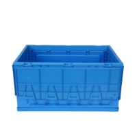Caisses pliables en plastique RX 600*400mm, empilables, conteneurs de stockage en plastique, logistique, transport, déménagement, boîtes de rangement